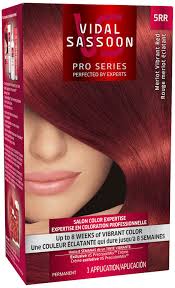 Vidal Sassoon Pro Series 5rr Merlot Vibrant Red Hair Color Kit