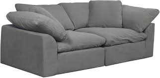 Slipcovered Modular Sectional Sofa