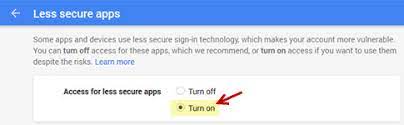So what is less secure? Gmail Less Secure Apps Setting Procare Support