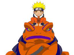 Naruto and Gamakichi (Gamakichi and Naruto's eyes were drawn by me, Naruto  was not) : r/Naruto