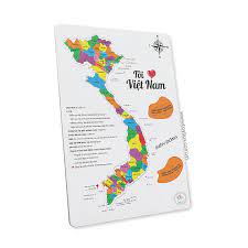 Đồ chơi cho bé Bộ xếp hình Bản đồ Việt Nam tìm hiểu lịch sử- văn hoá đất  nước (kèm học liệu)