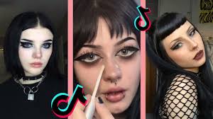goth makeup tutorial tiktok compilation