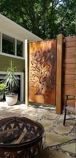 Tree Garden Door Large Metal Art