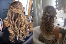 A half look is very beautiful with a romantic twist, no matter which … Top 20 Half Up Half Down Wedding Hairstyles Oh The Wedding Day Is Coming