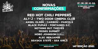 Since that moment not only the gathering changed its name to nos alive but also hundreds of artists performed on its stages. Red Hot Chili Peppers Alt J Angel Olsen And More To Perform At Nos Alive 2021 Our Culture