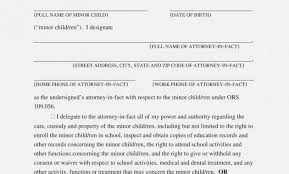 Temporary Medical Power Of Attorney For Child Kairo 13terrains
