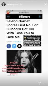 Selena Gomez Reacts To Lose You To Love Me Becoming Her