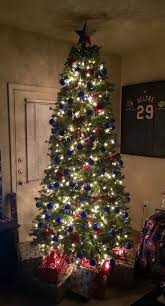 Texas Rangers Baseball Christmas Tree 9ft Tree 1 250 White
