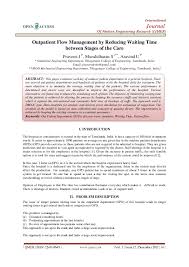 Pdf Outpatient Flow Management By Reducing Waiting Time