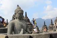 Buddha statue on Borobudur temple - Picture of Java Bali Trips ...