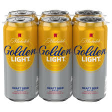 michelob golden light domestic beer 6