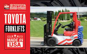 toyota forklifts made in the usa