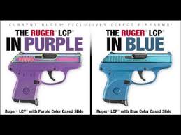 ruger red program lcp blue purple color