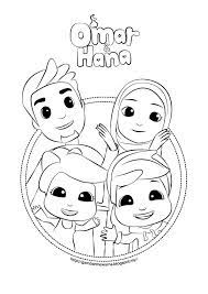 Amazing plush toys inspired by the islamic children's cartoon omar & hana. About The Omar Hana Colouring Pages For Kids Omar Hana Is An Islamic Pre School Cartoon Produced By Digi Coloring Books Shark Coloring Pages Dora And Friends