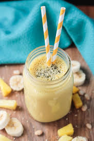 post workout pineapple smoothie dairy