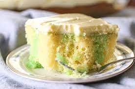 Lime Poke Cake Jello Recipe gambar png