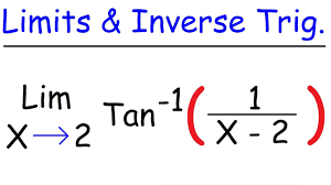 limits of inverse trigonometric