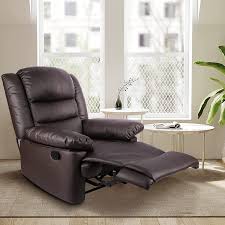 leather recliner armchair sofa home