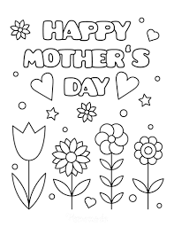 With this page, kids can make a lovely sign for mom, grandma, an aunt, or even a special friend to celebrate mother's day. 77 Mother S Day Coloring Pages Free Printable Pdfs