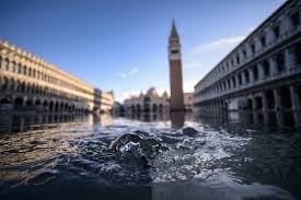 Venice Braces For More High Water As Alarms Sound