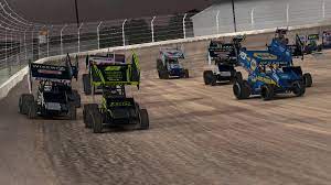 Chase Cabre Tops Thrilling Iracing World Of Outlaws Sprint Car Action  gambar png