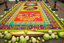 flower carpets antigua guatemala