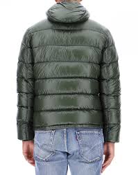 Herno Clothing Coats Down Jackets Men Green Vietti Shop