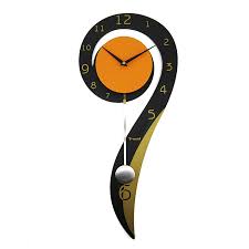 Wrought Iron Mute Pendulum Clock