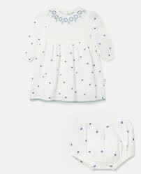 Maybe you would like to learn more about one of these? Kids White Embroidered Flowers Cotton Dress Stella Mccartney At