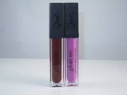 sleek makeup gloss me review swatches