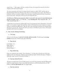 essay title page example apa World of Examples