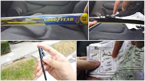 Costco Good Year Hybrid Wiper Blade Installation Honda Fit