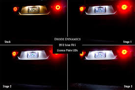 Led License Plate Light Scion Fr S Subaru Brz Furious Customs
