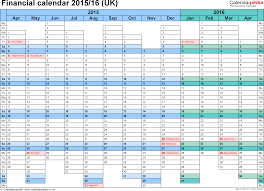Financial Calendars 2015 16 Uk In Pdf Format
