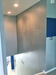 Metallic Accent Wall And Colorwash