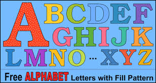 Alphabet Letters And Numbers Large