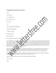 Letter Of Complaint Bad Service New Example Letter Plaint To Airline