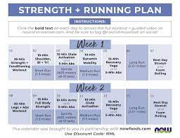 running workout plan