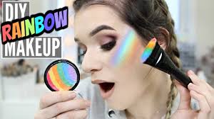 diy rainbow highlighter viral