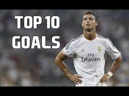 شاهد وتمتع بمشاهدة أفضل 10 أهداف لكريستيانو رونالدو