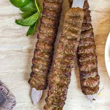 grilled koobideh kabob beef and lamb