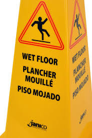 janico 1072 wet floor sign safety