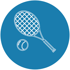 Image result for blue round icon  tennis