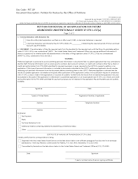 This document can be used for a party that intends to waive or forgo their rights. 711 Abandonment Of Patent Application