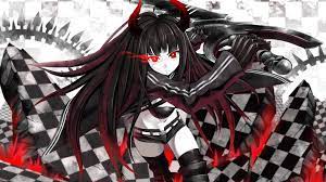 19++ Wallpaper Anime Girl Red And Black ...