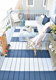 Diy Painted Deck And Decor Nesting