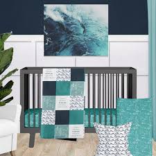 Ocean Nursery Crib Bedding Set Sea
