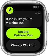 use the workout app on your apple watch