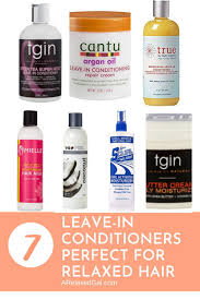 leave in conditioners for relaxed hair