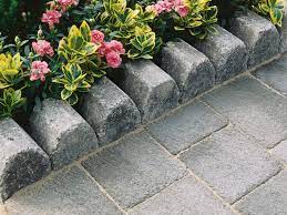 Grey Edging Stones Grey Garden Edging